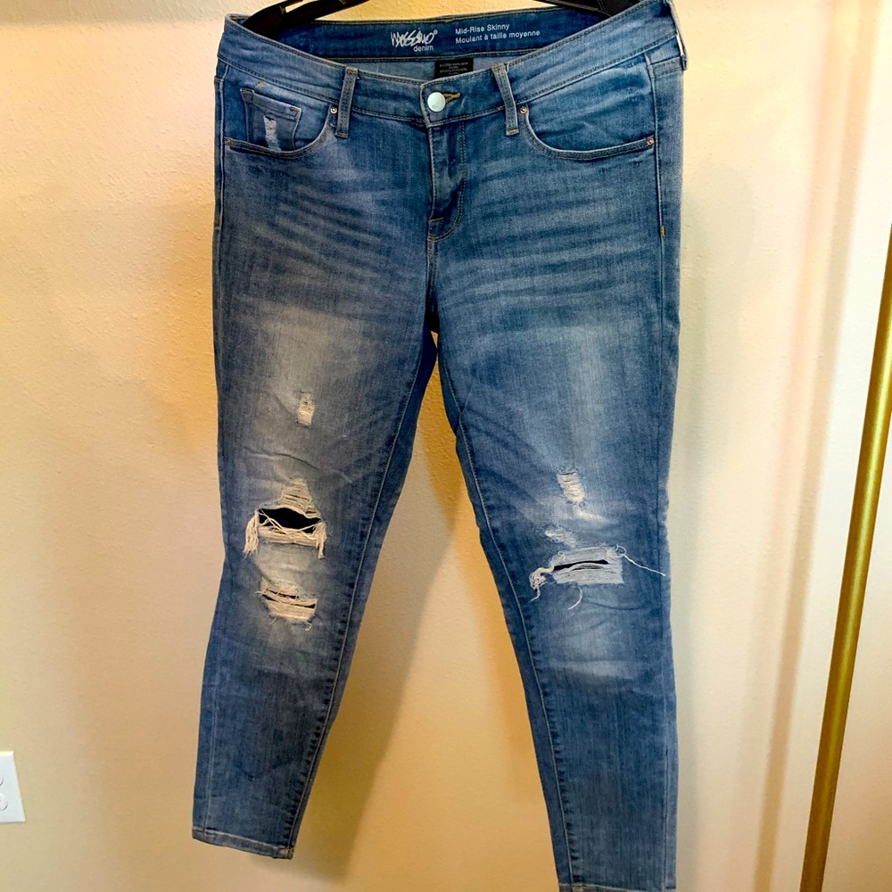 Distressed Jeans